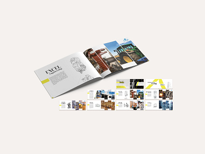 Excel Engineering Company Profile design graphic design illustration logo design