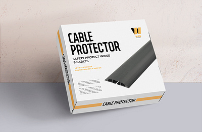 Cable Protector Packaging Design branding design graphic design illustration logo logo design package design ui ux vector