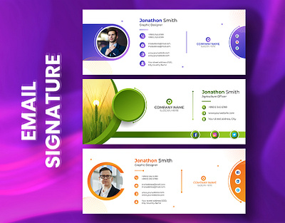 Email Signature design email signature design