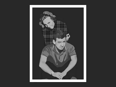 Parents digital art graphic design illustration portrait