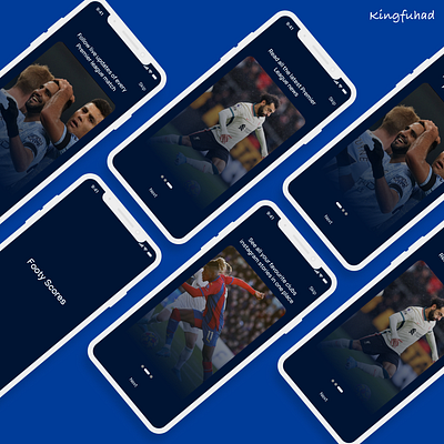 Football Onboarding dashboard design football football app homepage landingpage onboarding ui uiuxdesign uiuxdesigner