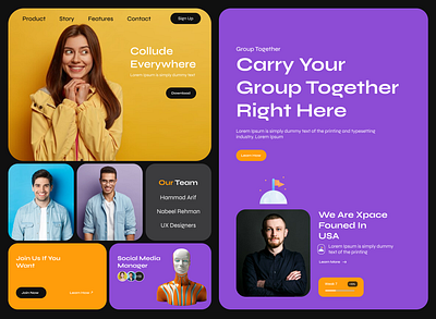 Product - Figma Hero Header branding figma header hero template ui vector