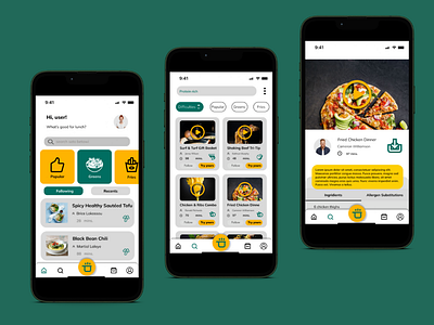 Resep Ibu: A cooking app that people-with-allergies friendly. app cooking app design ui ui design ux