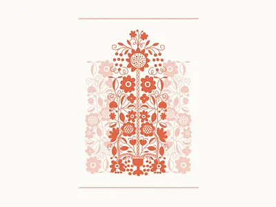Tree of Life #2 flowers folk illustration ornament procreate ukrainian