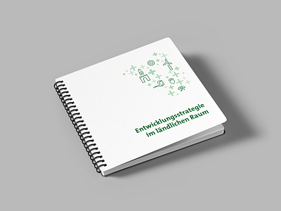Booklet Entwicklungsstrategie booklet brand brochure entwicklung illus illustration