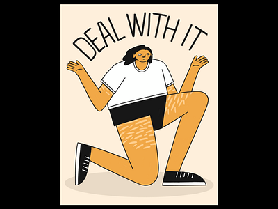 deal with it flat illustration illustration illustrator limited colour palette limited palette mental health people illustration procreate scars self harm