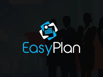 Easy Plan Logo design. app branding design graphic design illustration logo typography vector