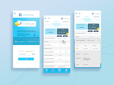 User Journey step I adobe xd financial medical medionline mobile smartphone ui user experience ux ux design