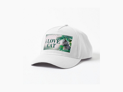 I love cat CAP buy on NIKI2 redbubble animation branding design graphic design illustration motion graphics new