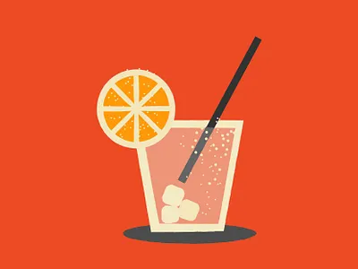 lemonade in a glass branding graphic design lemonade in a glass