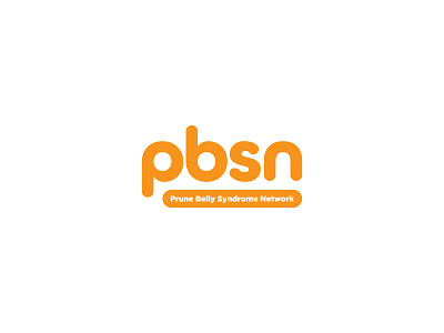 Prune Belly Syndrome Network - Hypothetical Rebrand brand brand design brand identity branding graphic design logo logo design rebrand typography