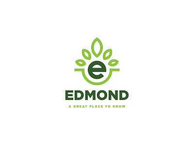 City of Edmond - Hypothetical Rebrand brand brand identity branding edmond oklahoma gotham graphic design logo logo design rebrand typography