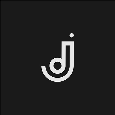 JD Log concept branding design illustrator jd jd letter logo logo design minimalist monogram typography vector