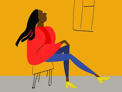 Beauty girl african black design graphic design illustration people vector woman