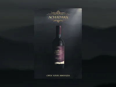 Wine bottle banner add banner design graphic design instagram poster product design