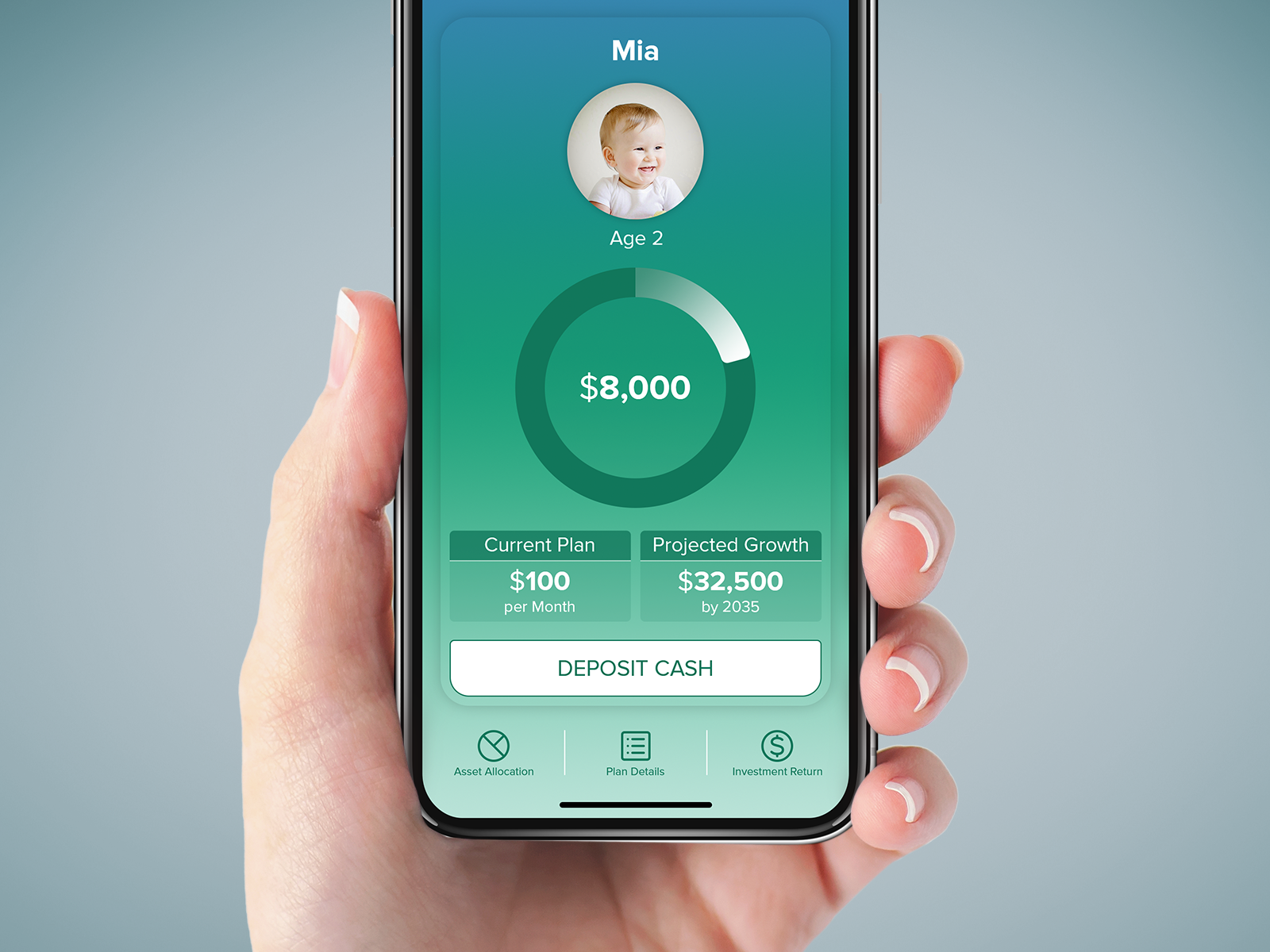 UNest App app finance ui ux