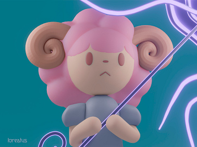 Kawaii Character Creation in 3D with Blender - loreatus 3d character 3d character design 3d design blender chibi cute kawaii render yumekawaii