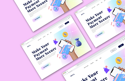 Luca - Landing Page app design typography ui ux