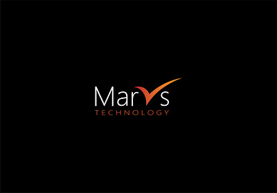 Marks Technology logo design illustration logo typography