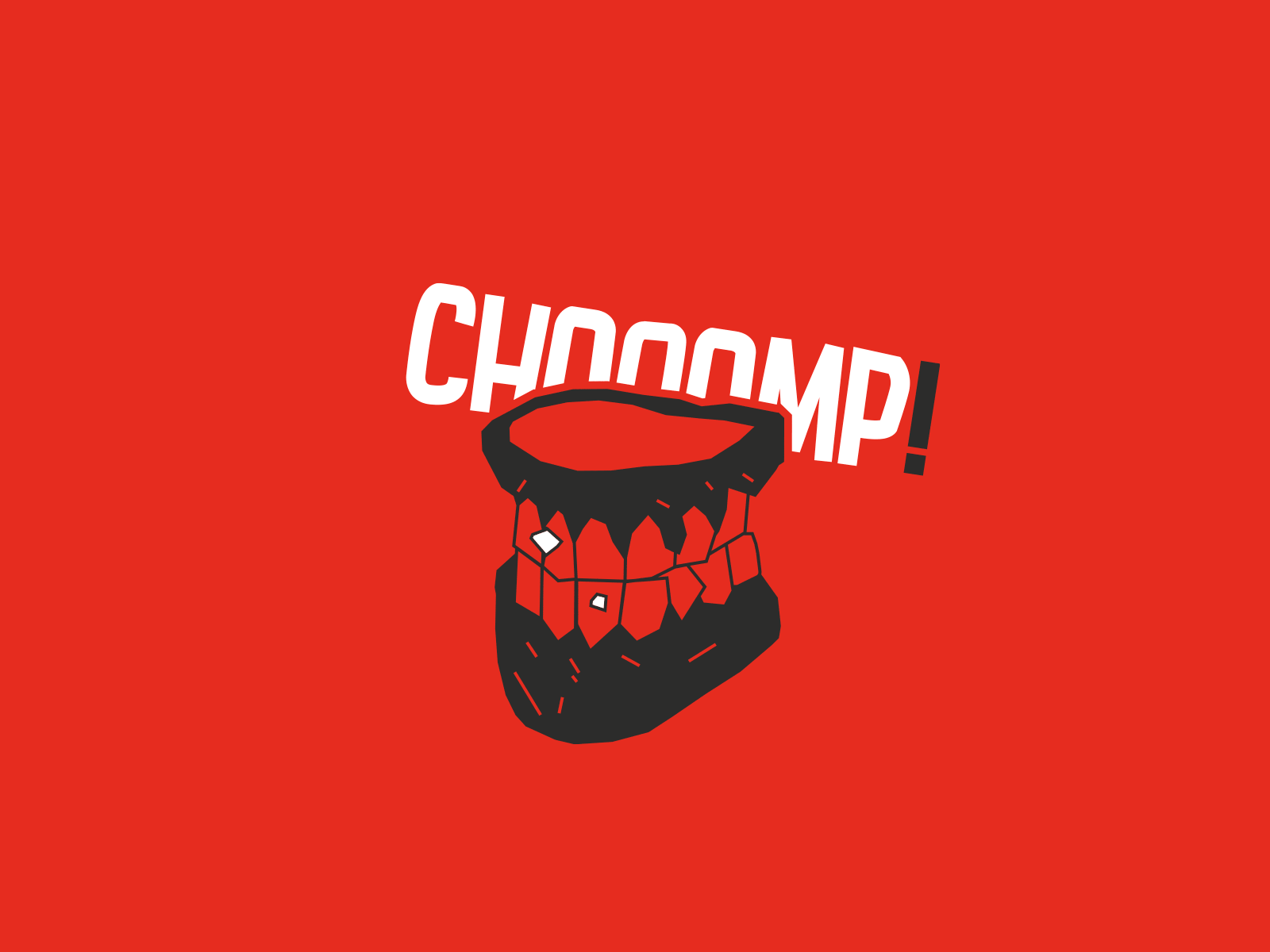 Bite Illustration animation bite brand branding design devilsdan gif graphic design grunge illustration motion vector