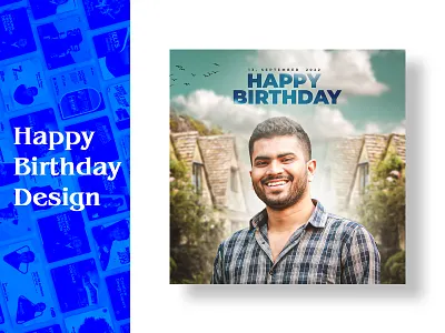 Happy Birthday Design bd designer branding creative design design facebook banner design fazle rabbi fazle rabbi sarkar graphic design rabbi social media post banner design.