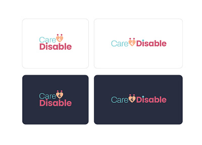 Care for Disable Logo Design adobe illustrator care for disable disable people disable people logo logo logo design older people logo
