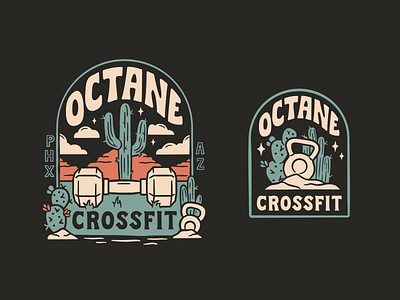 Octane Crossfit Graphic Tee arizona freelance graphic designer freelance illustrator graphic tee illustration merch phoenix