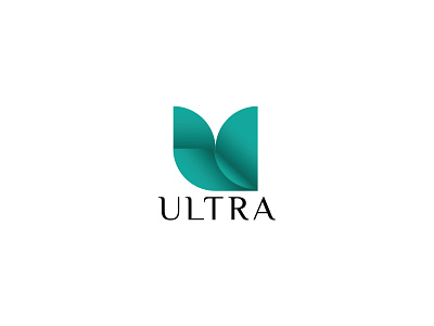 Ultra logo - U letter logo clean logo cmyk company logo design gradient logo graphic design green logo illustration illustrator logo logo design luxury logo modern logo u letter logo u logo ultra ultra company logo ultra logo