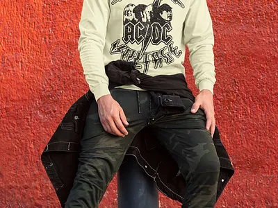 AC/Dc Band T-shirt Design 3d art branding concept design design graphic design graphical design illustration logo