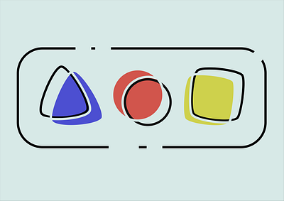 Geometric shapes affinity designer design graphic design logo shapes vector vector art
