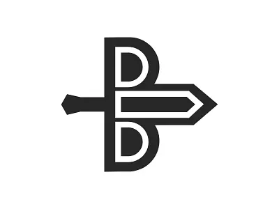 letter b sword logo for sale b branding design lettarmark logo military security shield sword