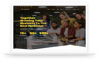 AT Company – Free Business / Company Joomla template free joomla template free web template free website template joomla 4 joomla 4 templates joomla template joomla templates joomla theme joomla themes web template website template