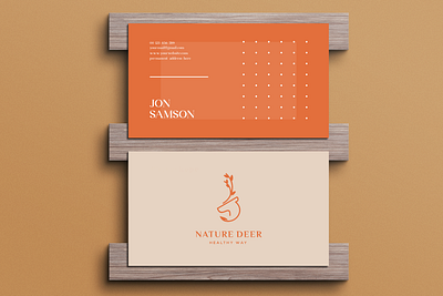 Business card graphic design
