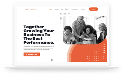 AT Business – Free Corporation / Business Joomla template free joomla template free web template free website template joomla 4 joomla 4 template joomla template joomla templates joomla theme joomla themes web template website template