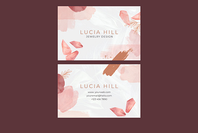 Business card graphic design