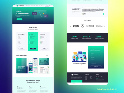 Digital Marketing Agency - Home Page design digital marketing agency home page web design website design