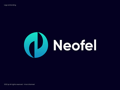 Neofel - Logo Design a b c d e f g h i j k l m n o p brand brand identity branding ecommerce identity letter logo logo logo design logo designer logo mark logos logotype mark minimalist logo modern logo n logo negative space symbol typography