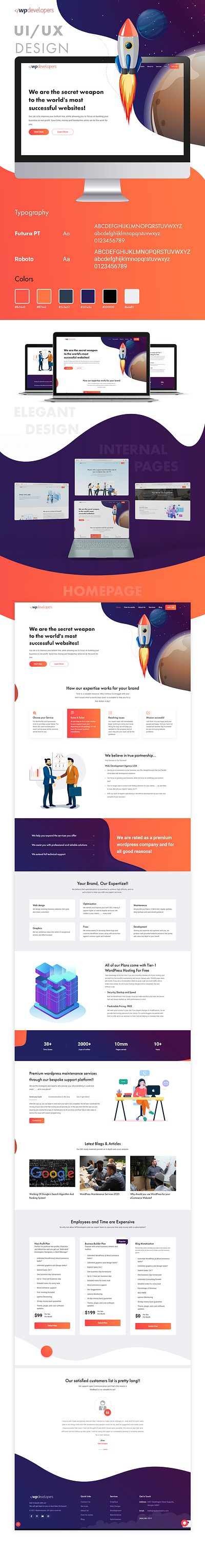 Wpdevelopers | StrategyWerks design graphic design typography ui ux webdesign webdevelopment wordpress