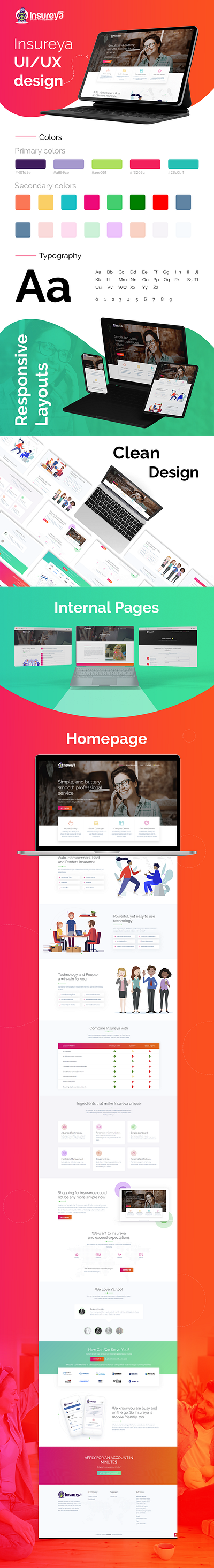 Insureya Web App | StrategyWerks angularjs design graphic design insurance app typography ui ux web app web app design web app developers web application