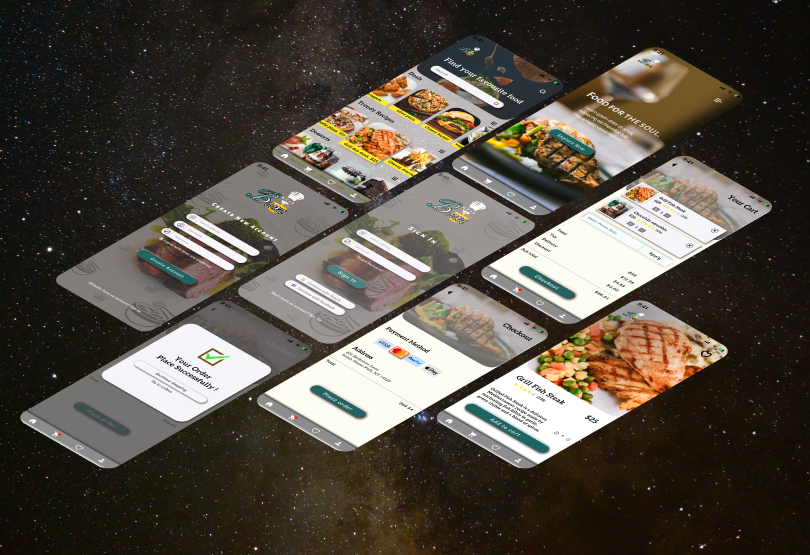 Restaurant App Ui Design by Maryam Akbar on Dribbble