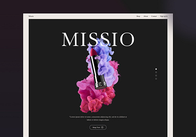 Hero Section branding dark design dribbble graphic design hero illustration logo ui uidesign uiux uxdesign