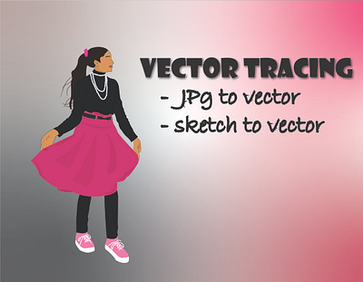 Vector Tracing | jpg to vector | Vector art design graphic design illustration logo vector