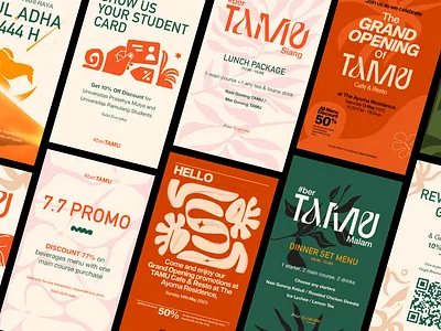 Tamudiayoma branding graphic design layout presentation typography