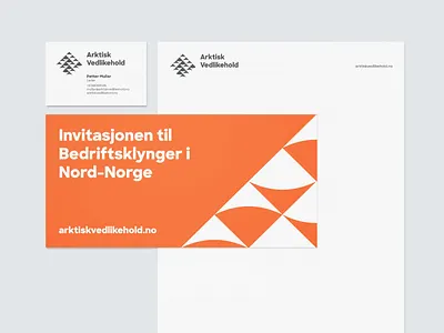 Stationery for oil & gas, fish farming, fishery industry cluster branding clean design modern nordic stationery