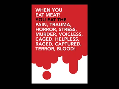 When you eat meat! design graphic design illustration typography vector