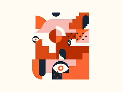 Graphic Illustration Series #4 bold branding cannabis color design eye graphic graphic design illustration illustrator inspiration marijuana minneapolis minnesota poster red stairs vector visual visual identity