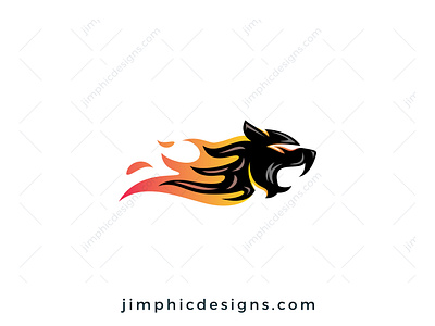 Tiger Logo branding flame graphic design logo logo design tiger vector