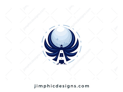 Lighthouse Logo branding design graphic design lighthouse logo logo design vector