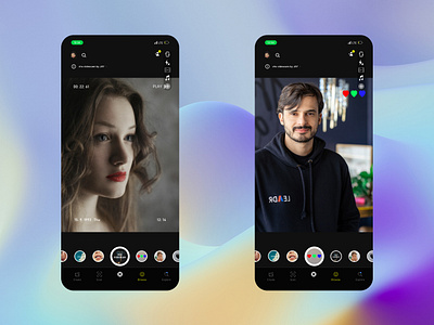 Snapchat filter figma graphic design logo mobile app picture snap snapchat social social media socials ui user interface