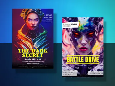 Movie Poster Design design graphic design illustration